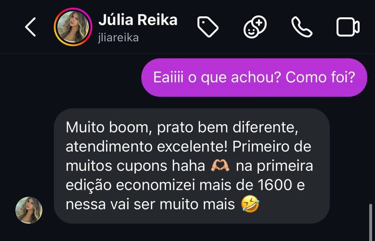 Depoimento de Júlia Reika — Maceio em Dobro