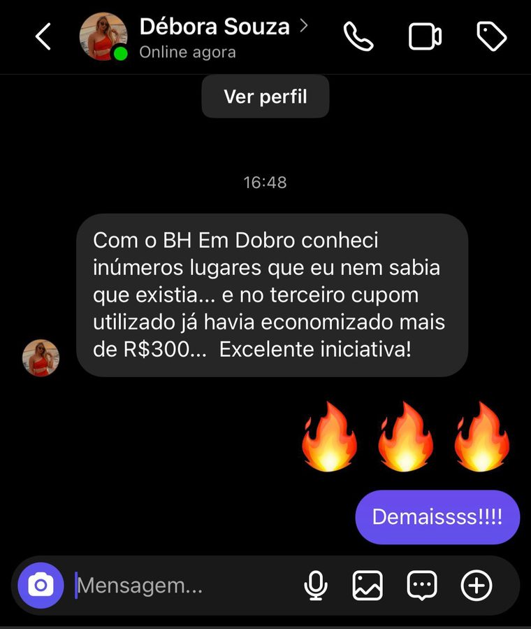 Depoimento de Débora Souza — Maceio em Dobro